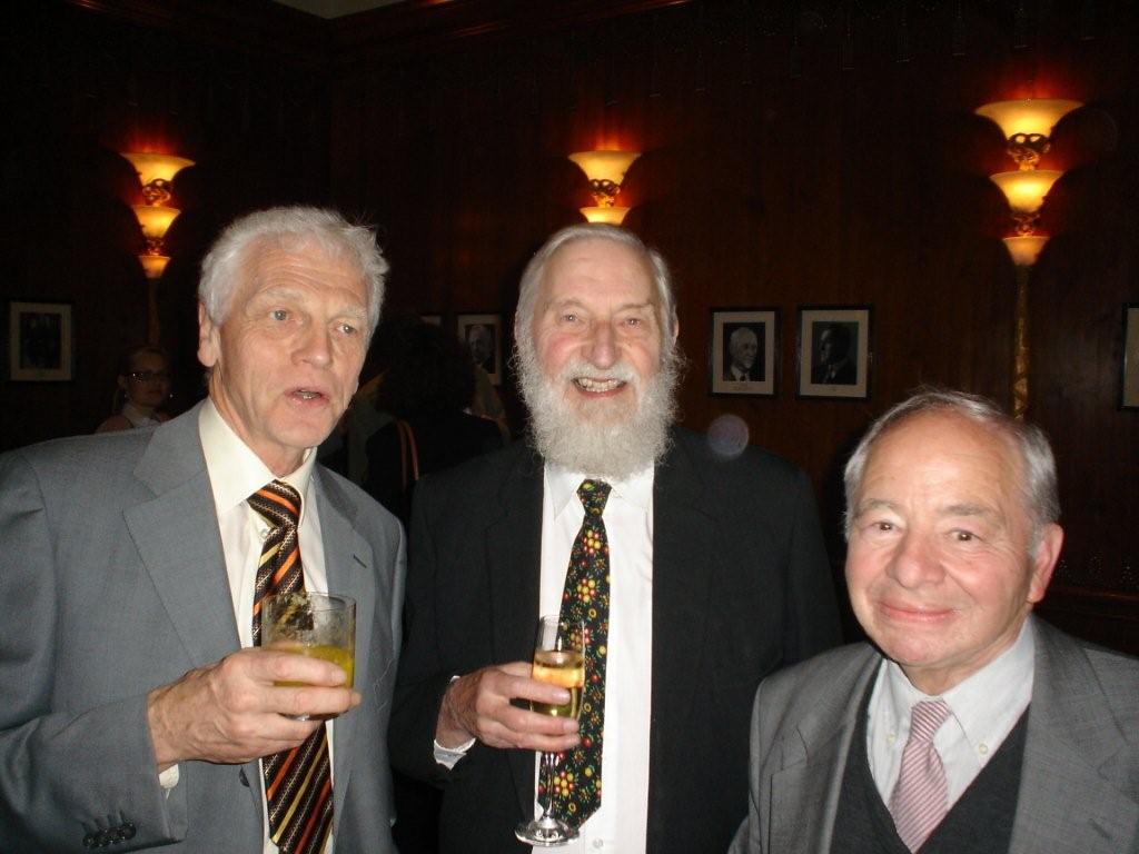A trio of Diamond Dagger winners: Peter Lovesey, Harry Keating and Colin Dexter.(Picture: Ali Karim)
