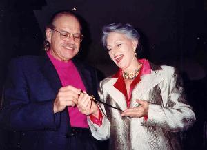 Larry & Lynne Block At The Diamond Dagger Awards